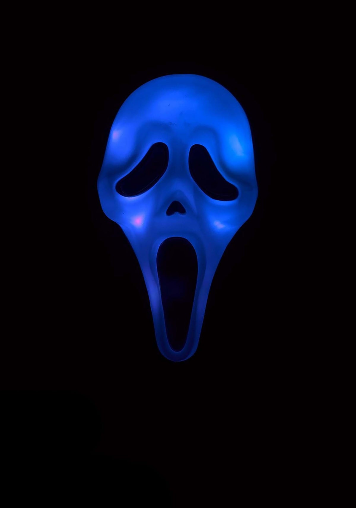 Maschera Ghost Face Che Cambia Colore Originale Scream Halloween