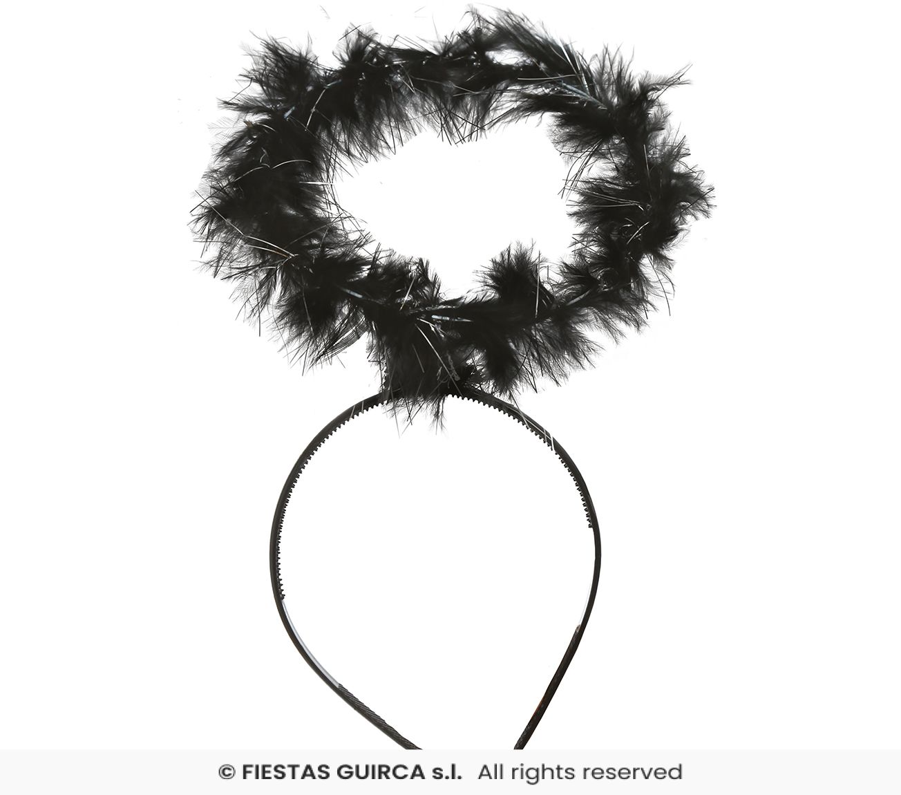 Cerchietto Aureola Nero