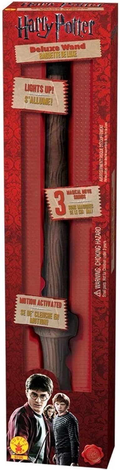 Bacchetta Deluxe Harry Potter con Luce e Suono Originale
