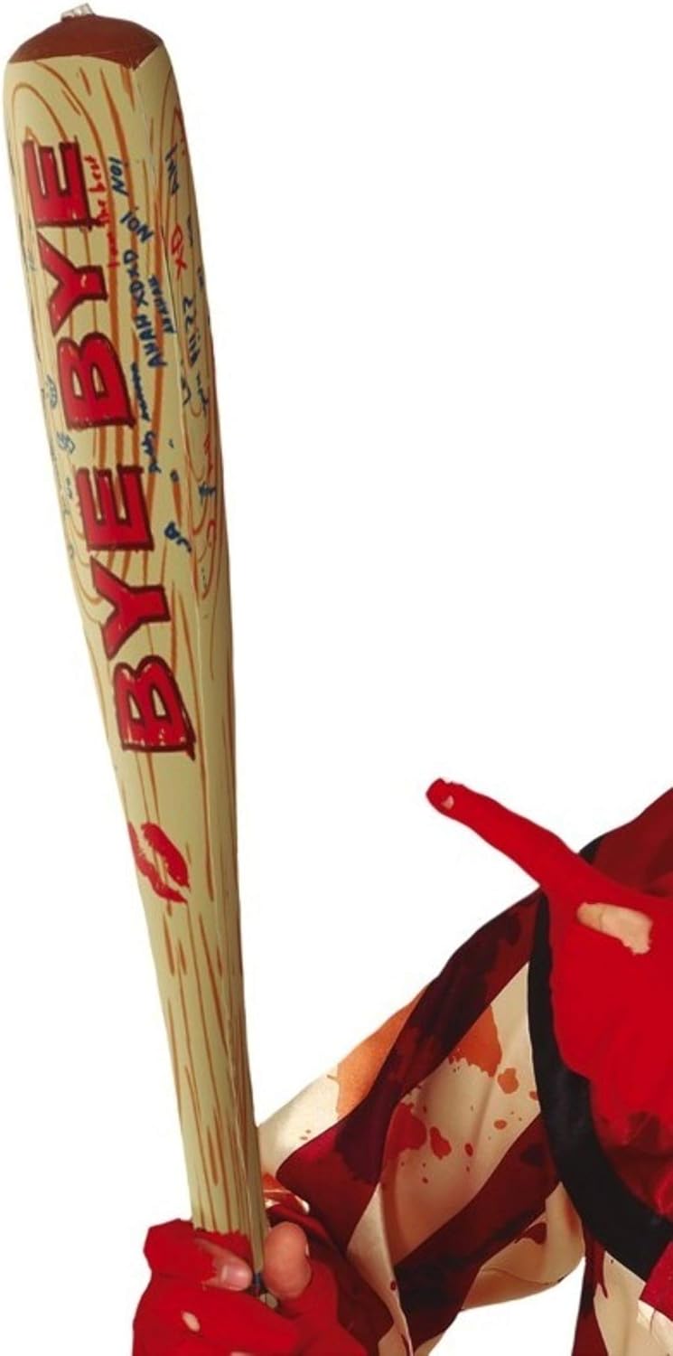 Mazza da Baseball Gonfiabile Halloween 75 cm Harley Quinn DC