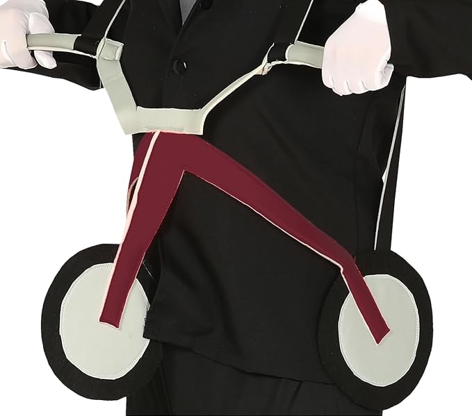 Costume Bambino Saw Enigmista con Triciclo Halloween Cinema