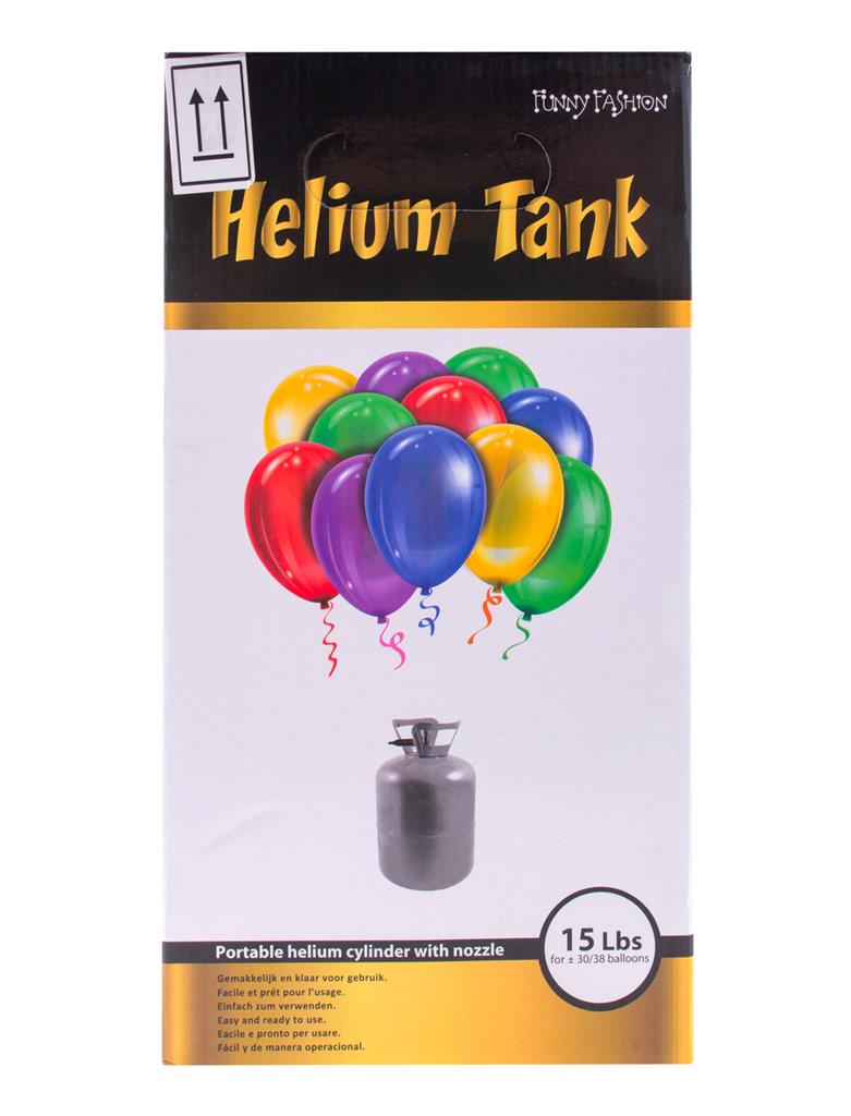 Acquista la bombola elio da 7 litri per gonfiare fino a 30 palloncini! Perfetta per feste