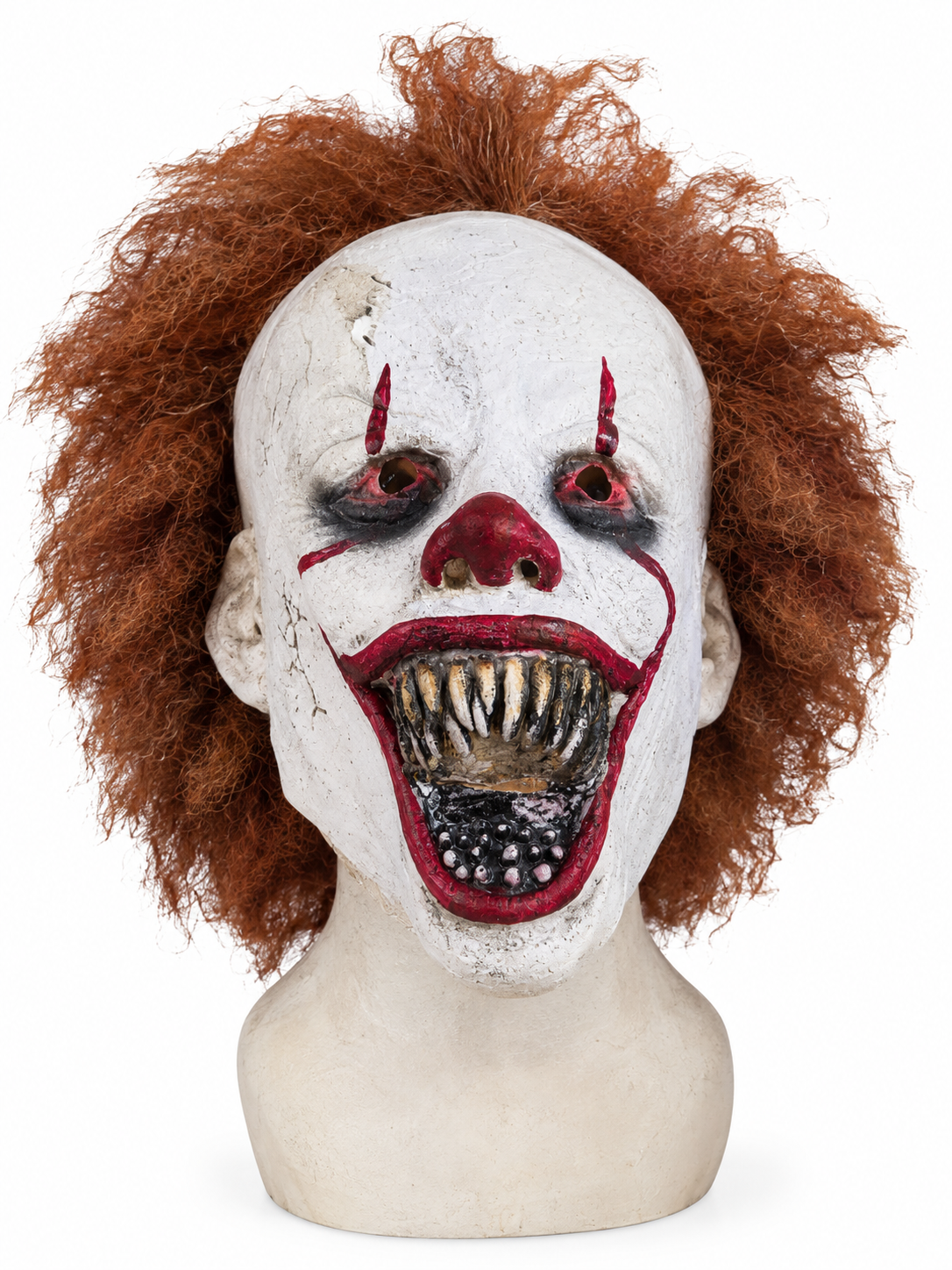 Maschera in Lattice Clown IT Replica Deluxe Pagliaccio Horror