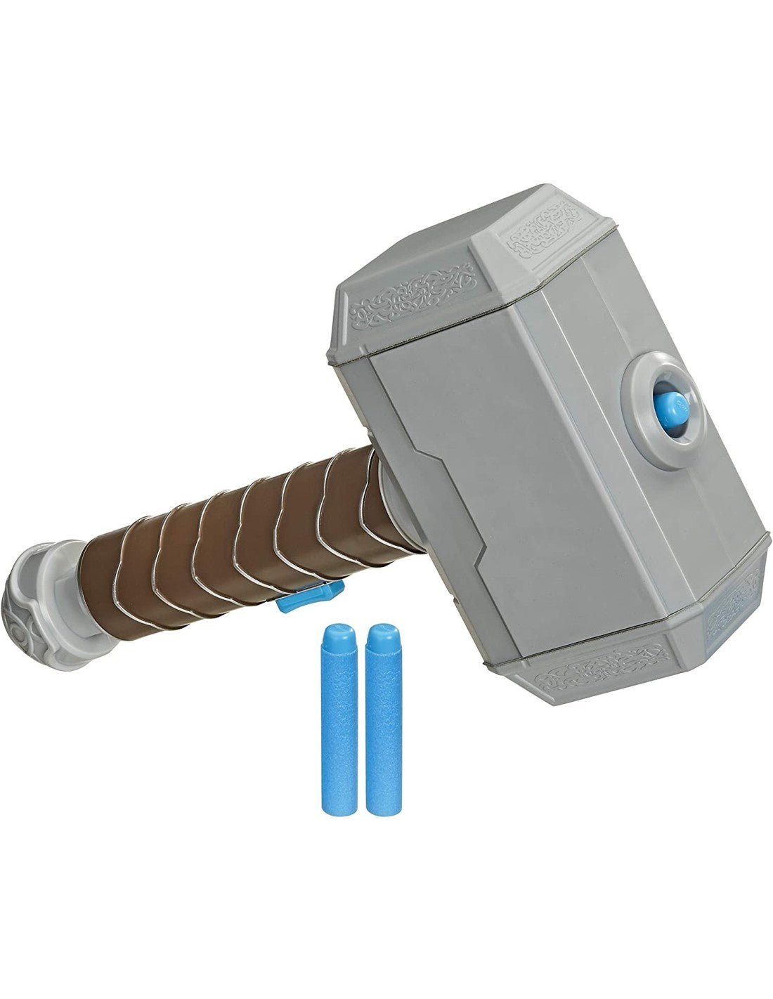 Martello Thor Nerf Power Moves Originale Marvel con Due Proiettili Hasbro