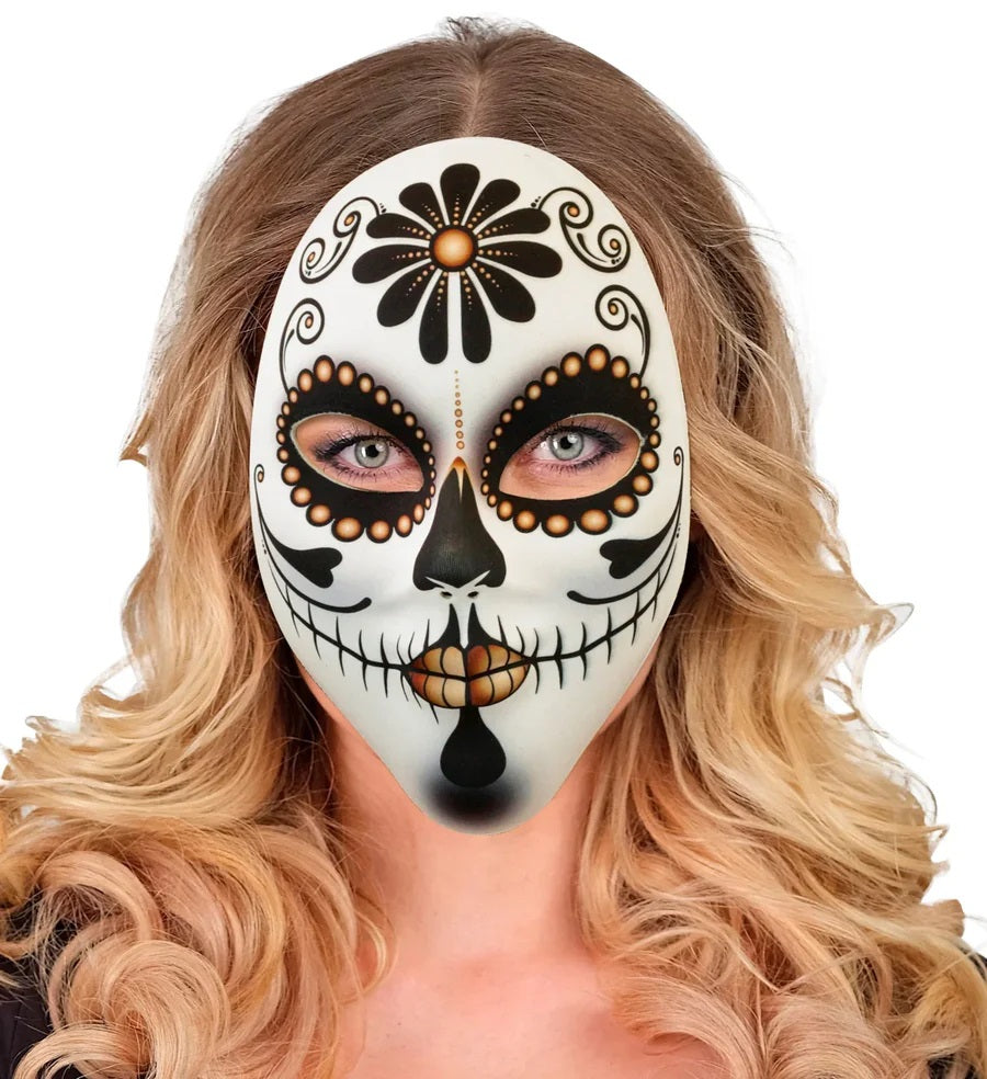 Maschera Señora Dia De Los Muertos Morte Messicana Catrina