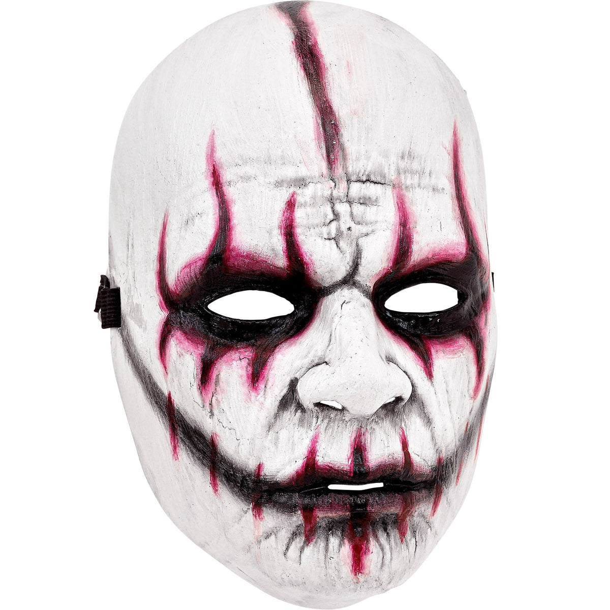 Maschera Rigida Mostro Horror Fantasma Bianco Halloween