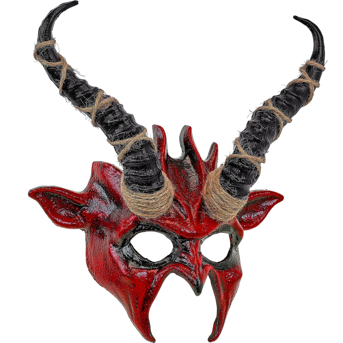 Maschera Rigida Demone Sciamano Horror Halloween