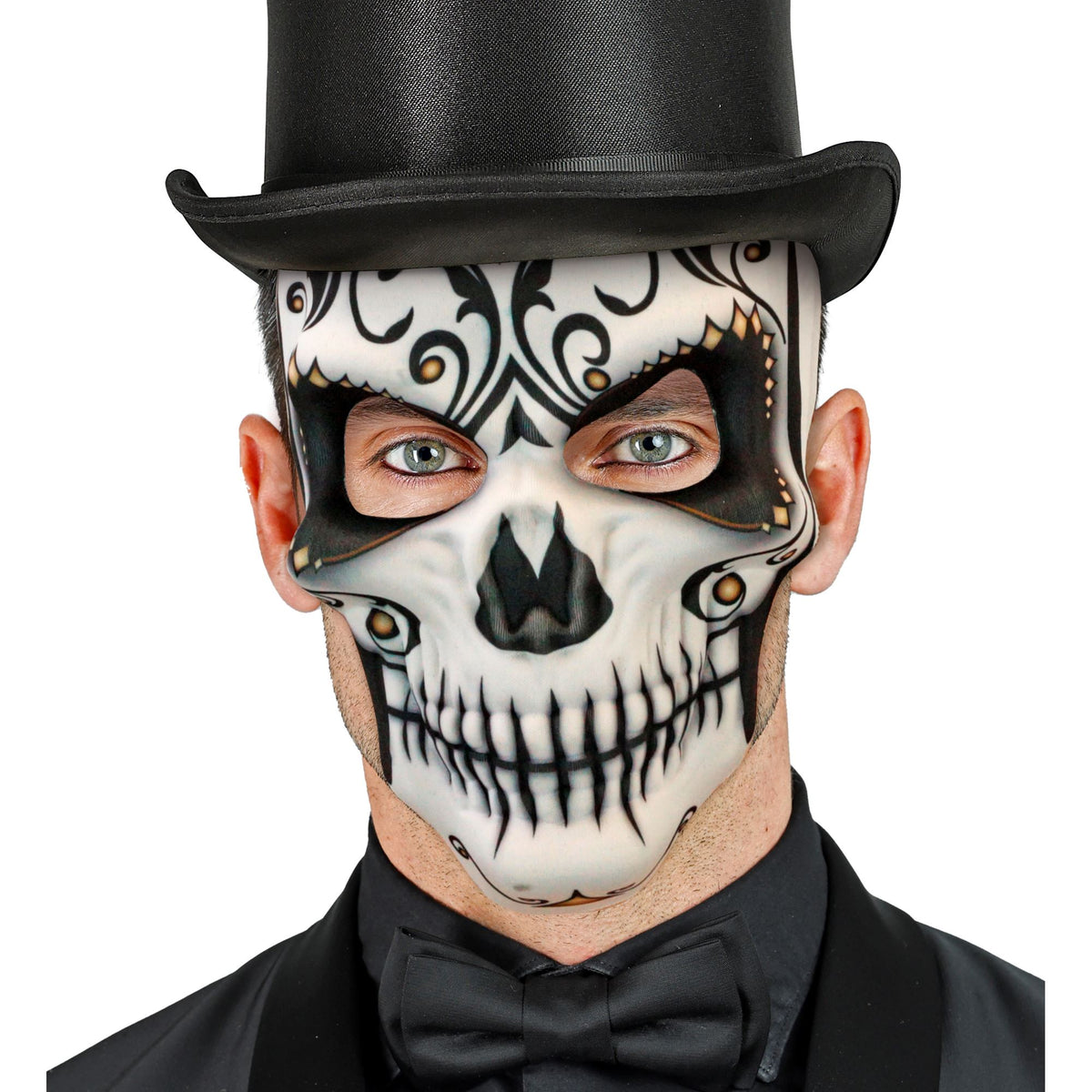Maschera Morte Messicana Scheletro Uomo Calavera Muertos