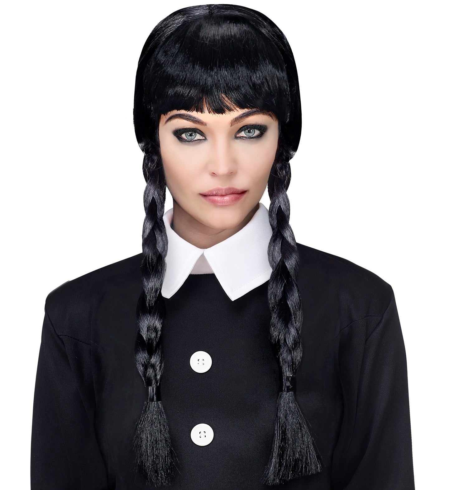 parrucca mercoledì addams