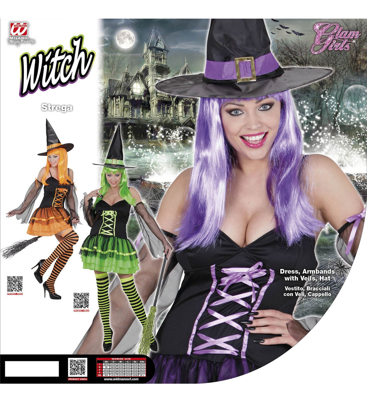vestito da strega