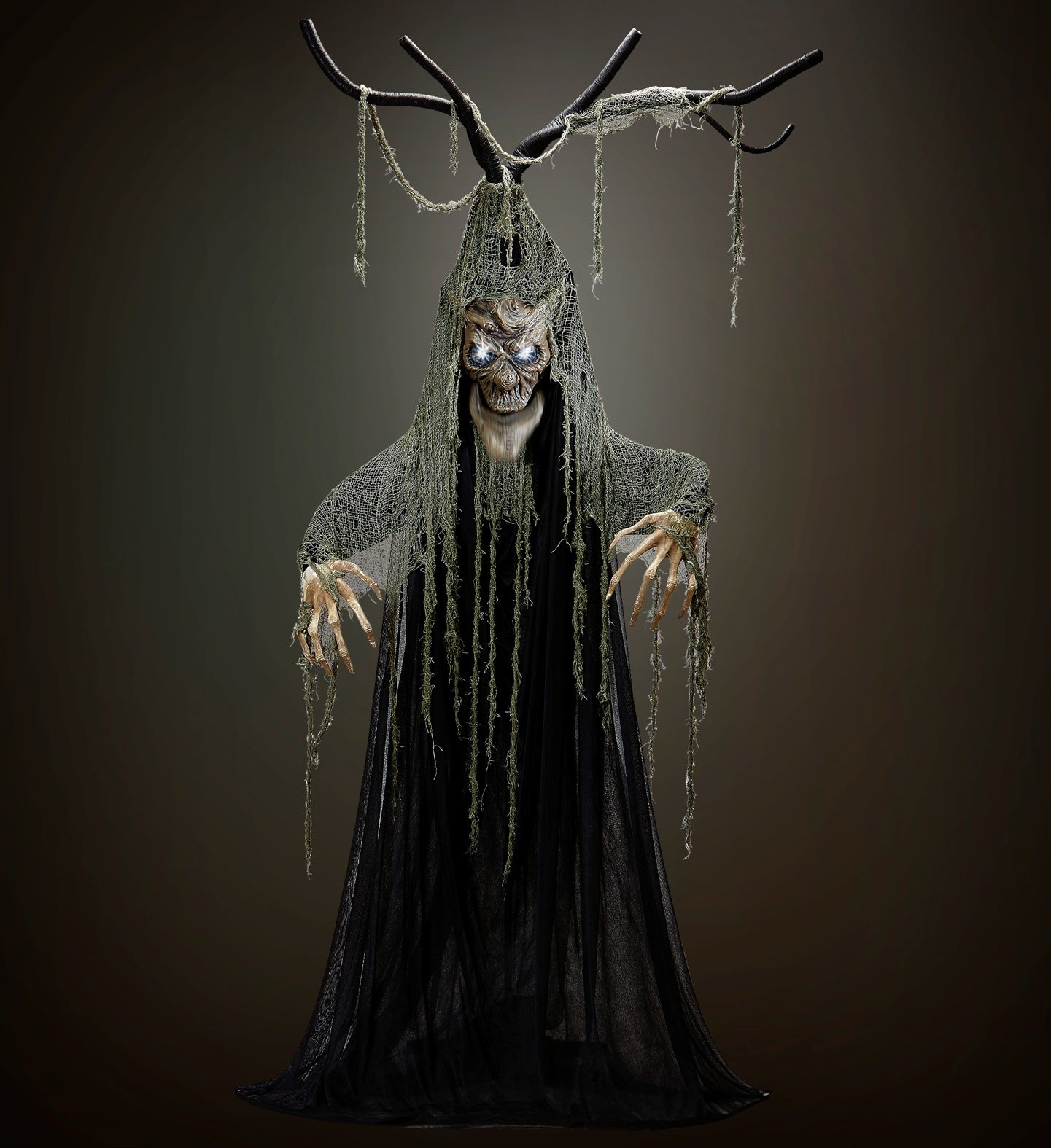 albero animatronica con luce e suono