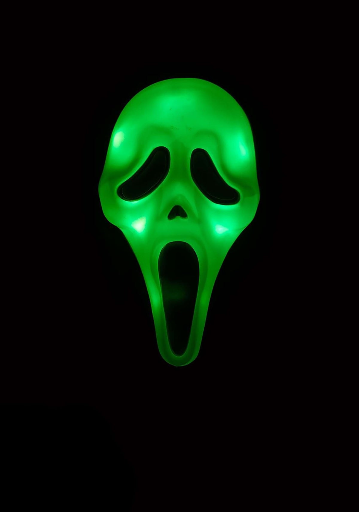 Maschera Ghost Face Che Cambia Colore Originale Scream Halloween