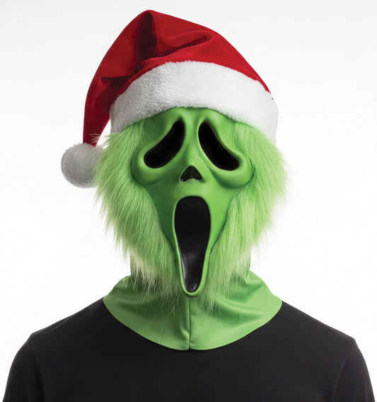 Maschera Ghost Face Grinch Originale Scream Halloween