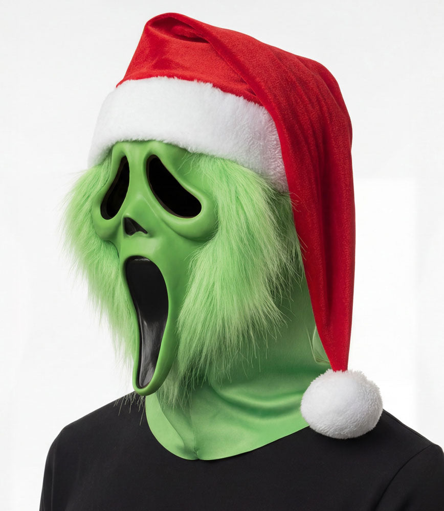 Maschera Ghost Face Grinch Originale Scream Halloween