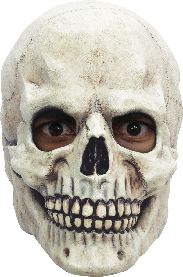 Maschera in Lattice Teschio Bianco Horror Scheletro Perfect Size Halloween