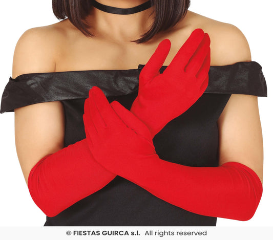guanti rossi