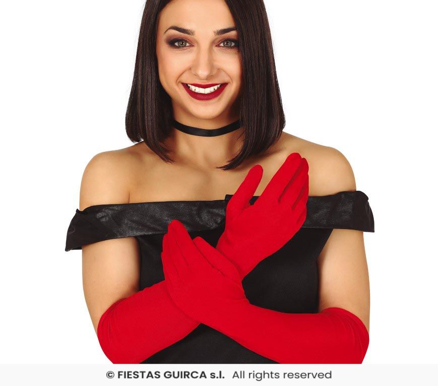 guanti rossi