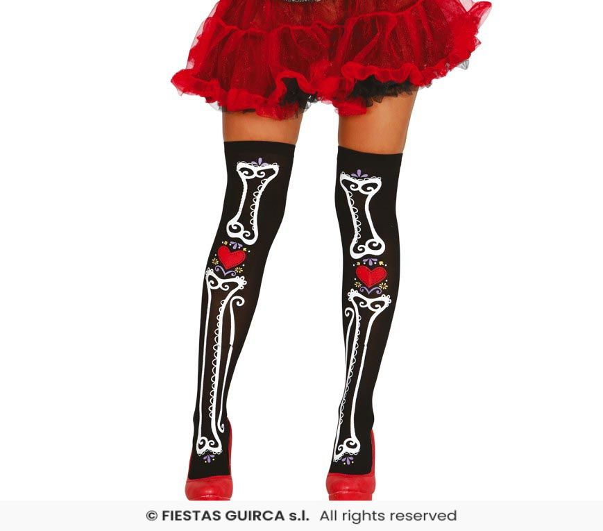 calze parigine Halloween