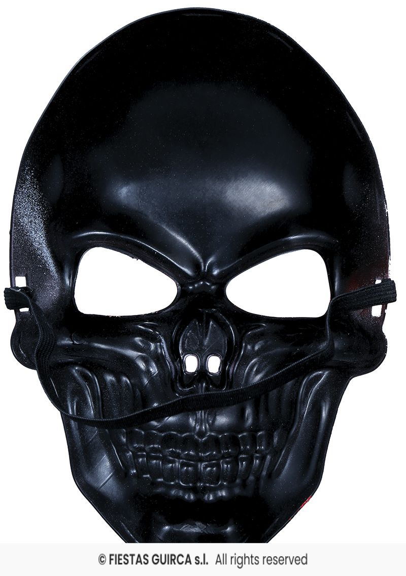 Maschera Rigida Teschio  Scheletro Con Effetto Invecchiato Horror Halloween