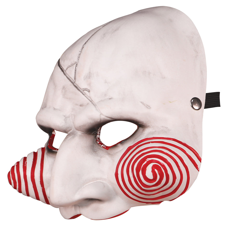 Maschera Mezzo Volto Saw L'Enigmista Horror Halloween