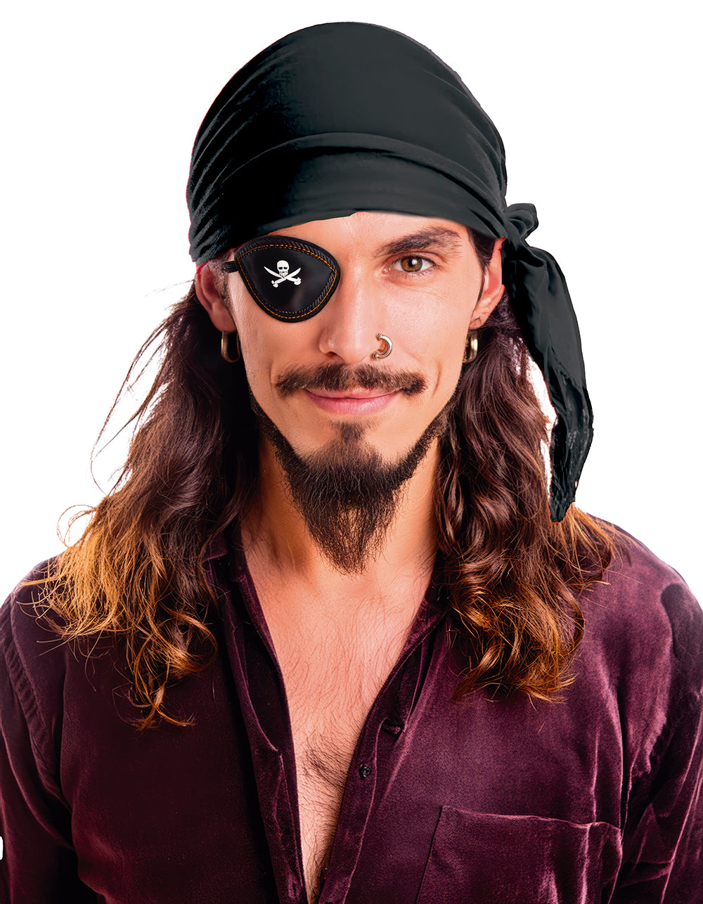 Fazzoletto Pirata in Terciopelo Sintetico 2