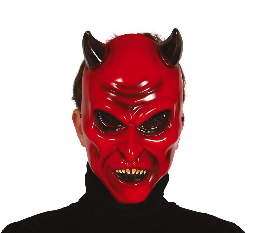 Maschera Diavolo in PVC 3