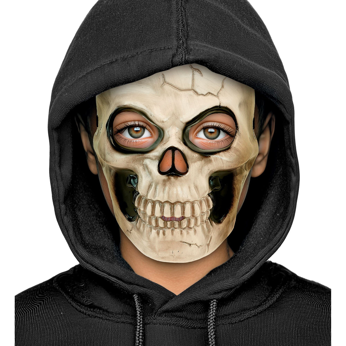 Maschera Rigida Bambino Teschio Horror Halloween