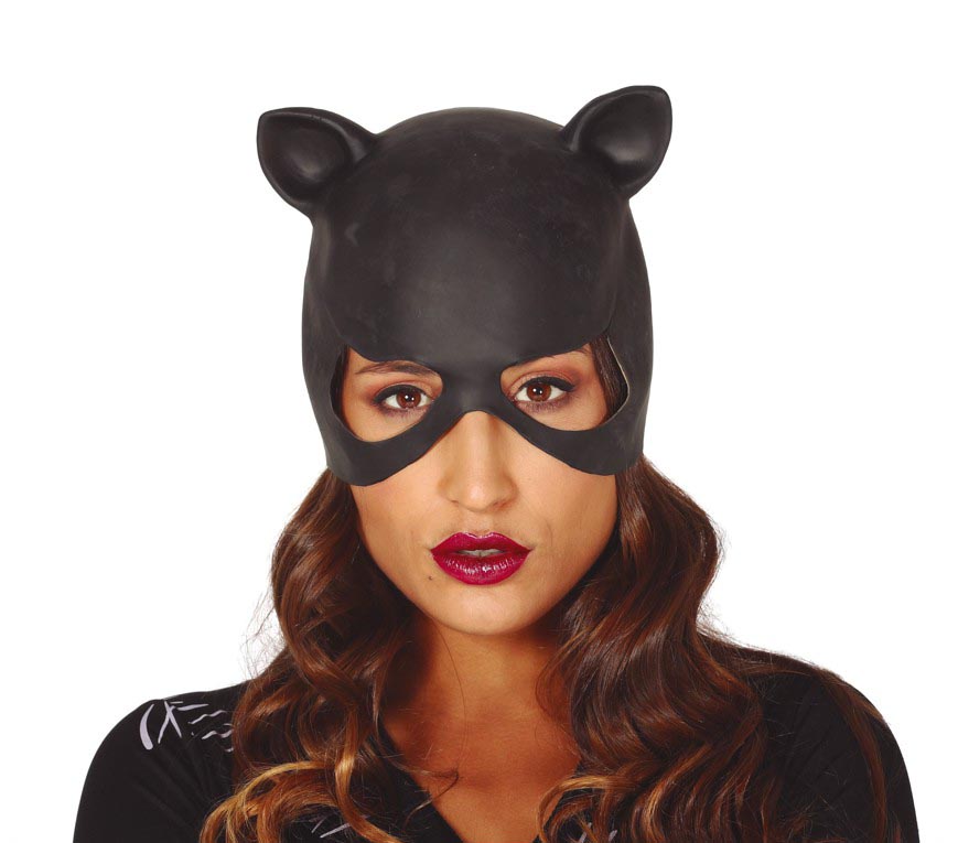 Maschera in Lattice Gatta Mezzo Volto Catwoman DC