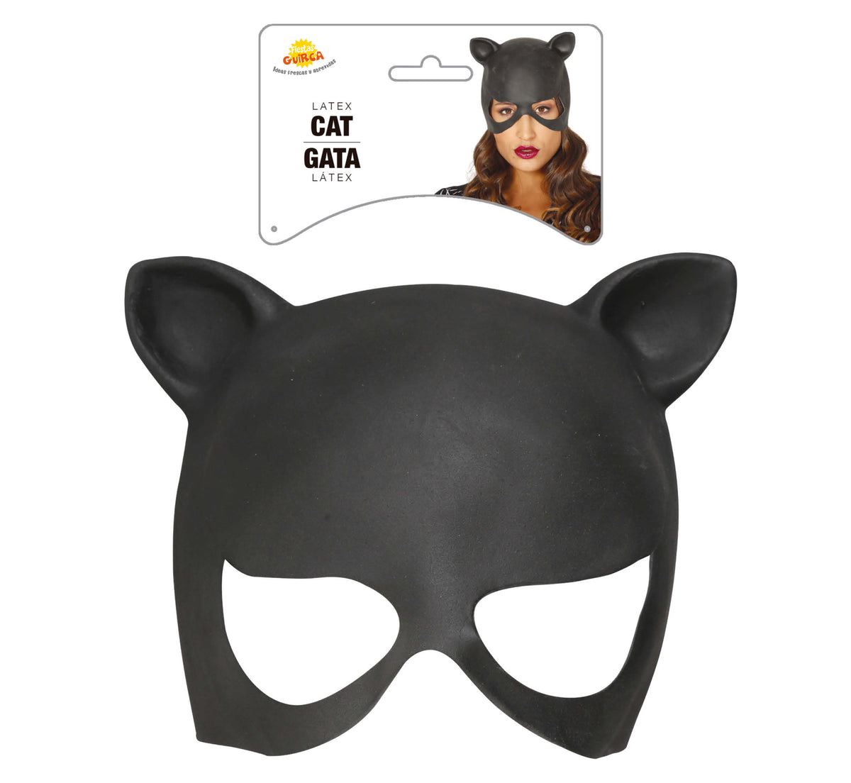 Maschera in Lattice Gatta Mezzo Volto Catwoman DC