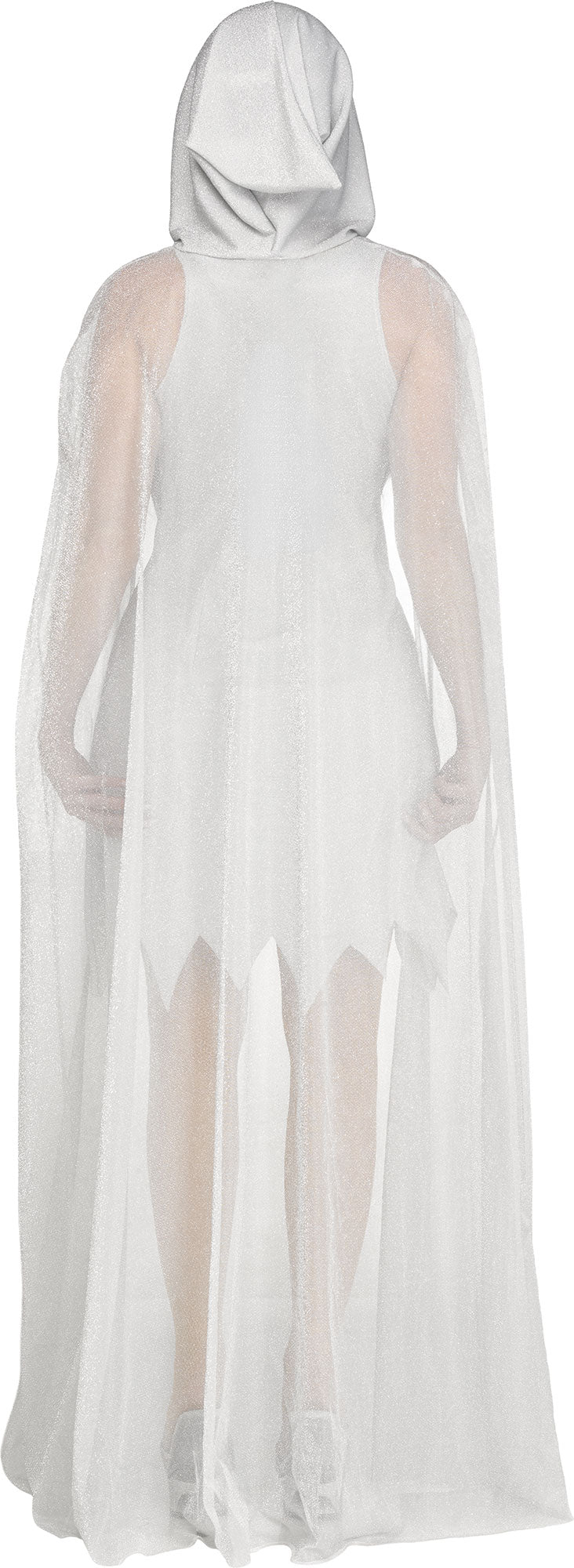 Costume Ghost Face Adulta Originale Argento Glitterato Completo 30th Anniversario Scream Halloween