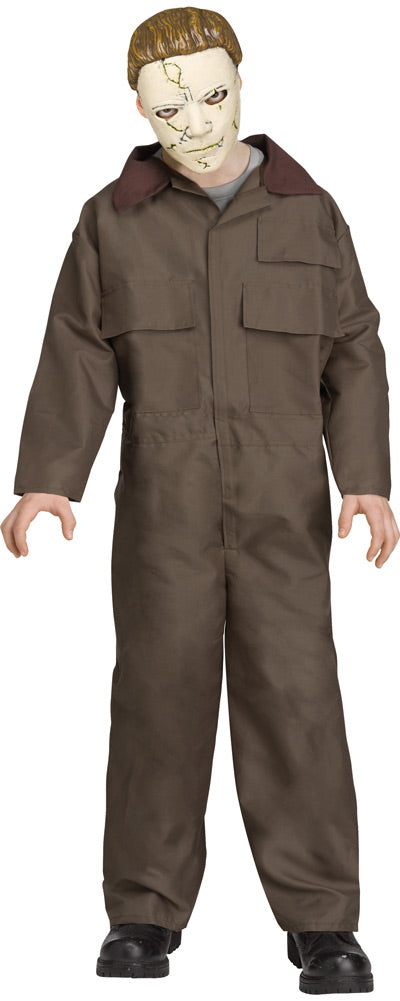 Costume Michael Myers Originale Maschera e Tuta Bambino Halloween