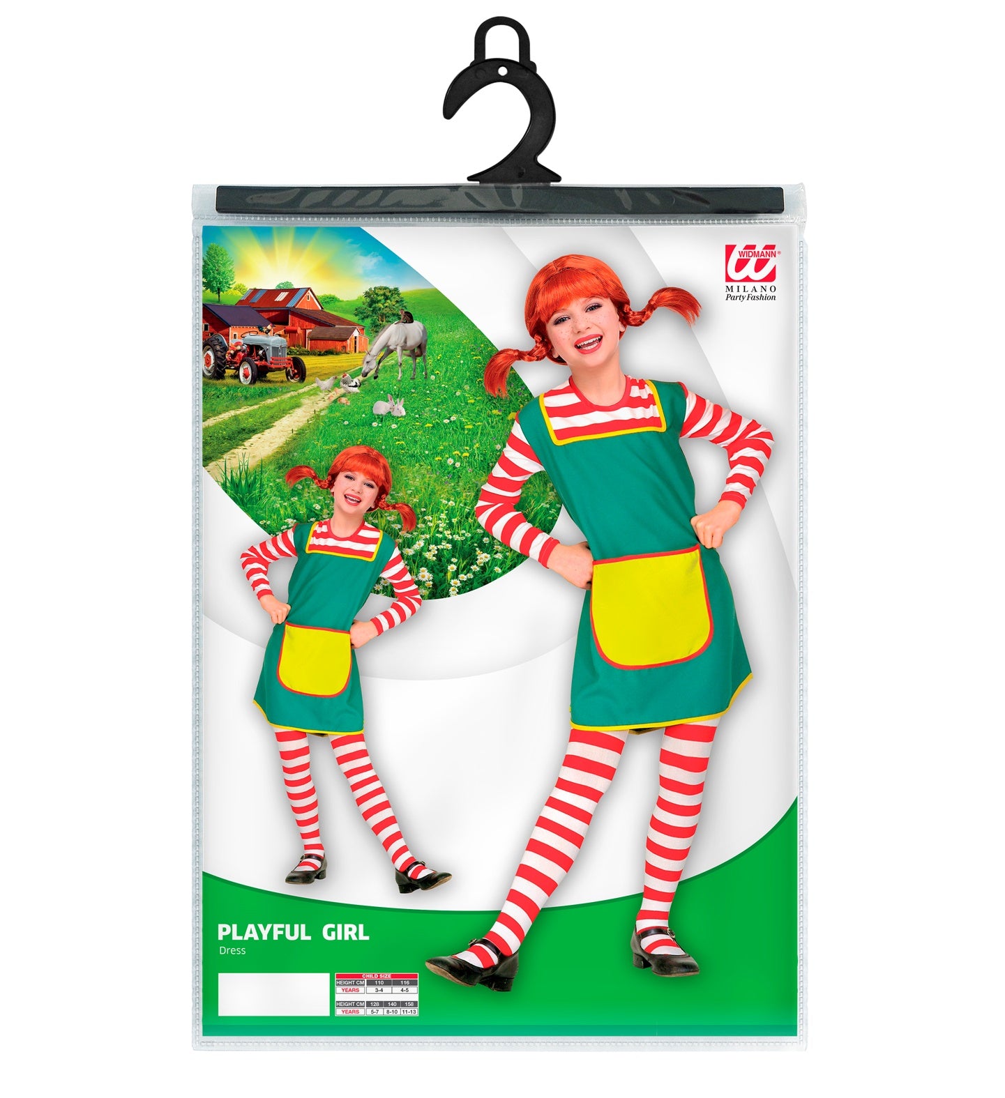 vestito Pippi Calzelunghe