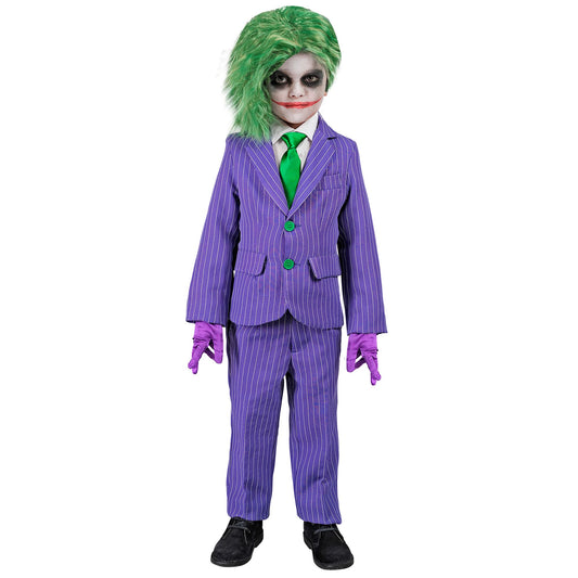 Costume Clown Malvagio con Giacca e Pantaloni 1