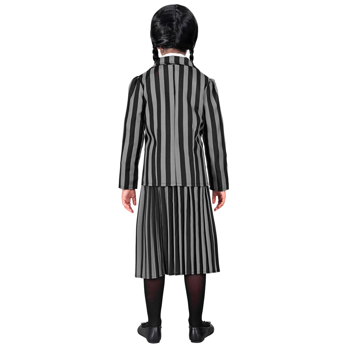 Costume Bambina Mercoledì Divisa Scuola Giacchetto Con Gonna