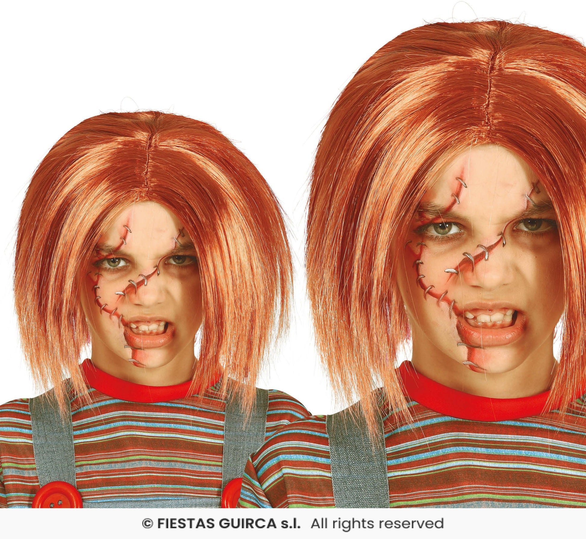 parrucca chucky bambino