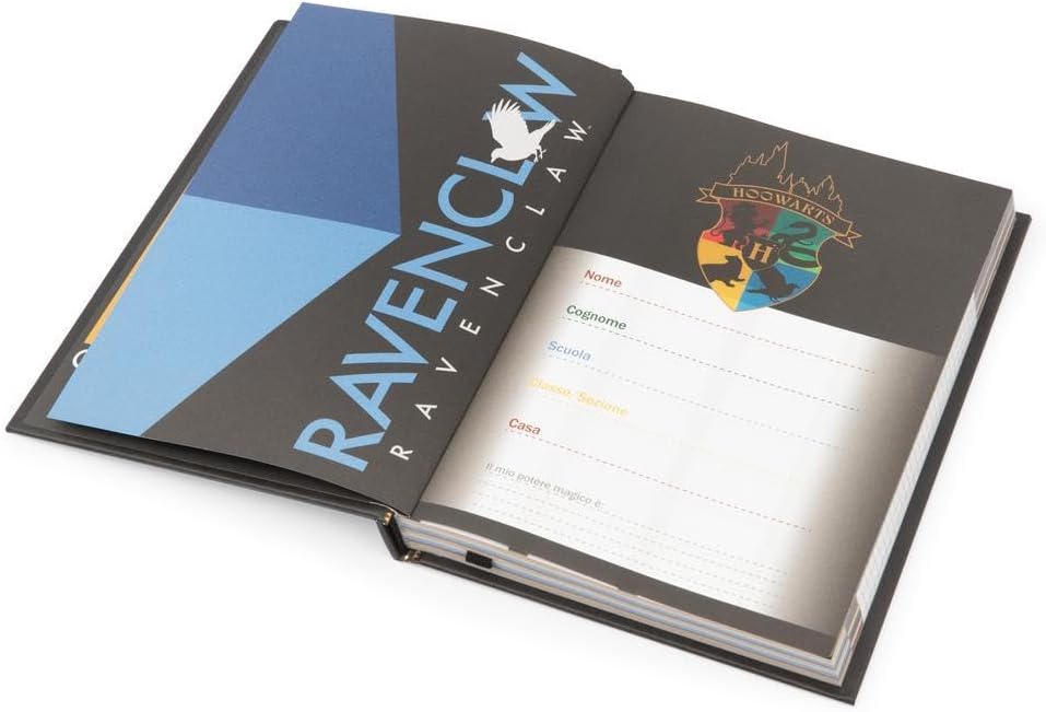 Diario Harry Potter Hogwarts Agenda Scuola Originale Wizarding World