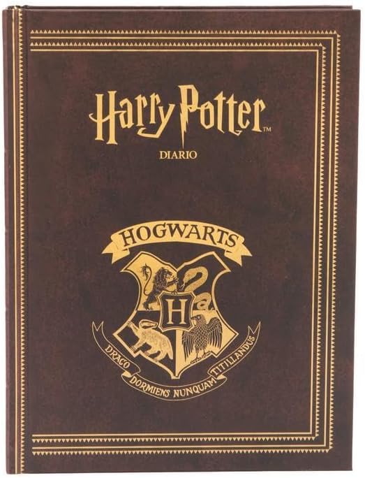Diario Harry Potter Hogwarts Agenda Scuola Originale Wizarding World