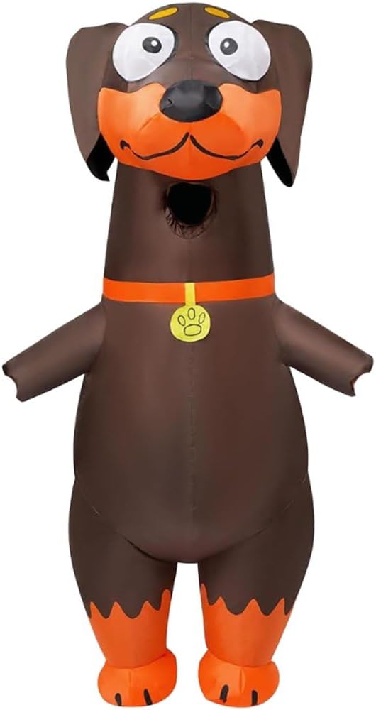 Costume Gonfiabile Adulto Cane Bassotto