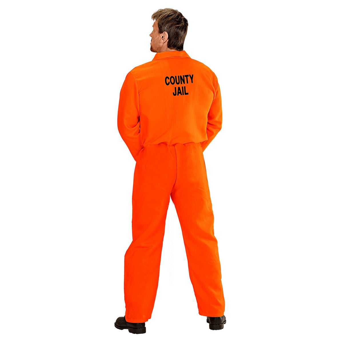 Costume Adulto Detenuto Carcerato Completo di Manette