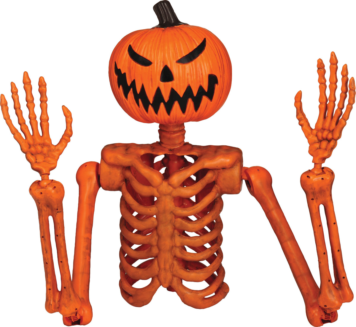 Busto Zucca Scheletro Gigante Horror Prop da Esterno Alto 1,20m
