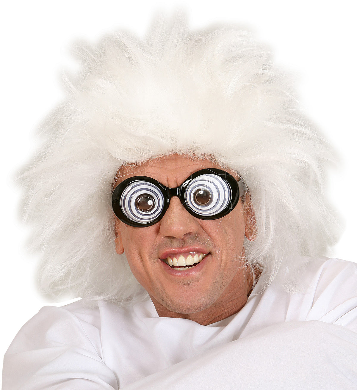 parrucca scienziato pazzo