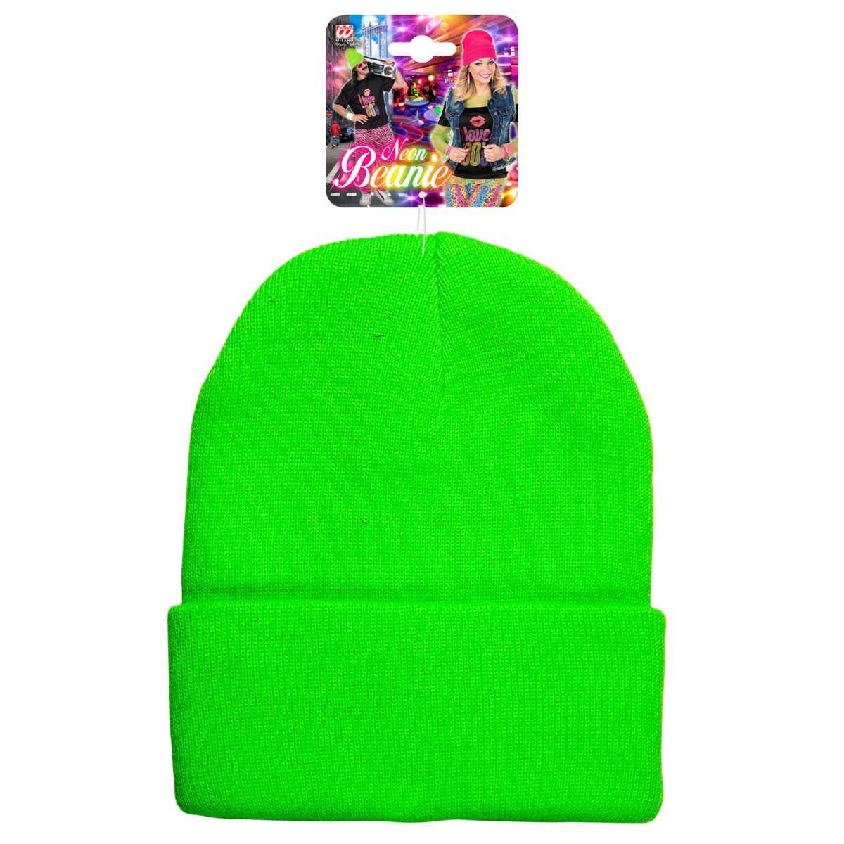 Cappello Berretto Verde Fluo Zuccotto Neon Grinch Adulto