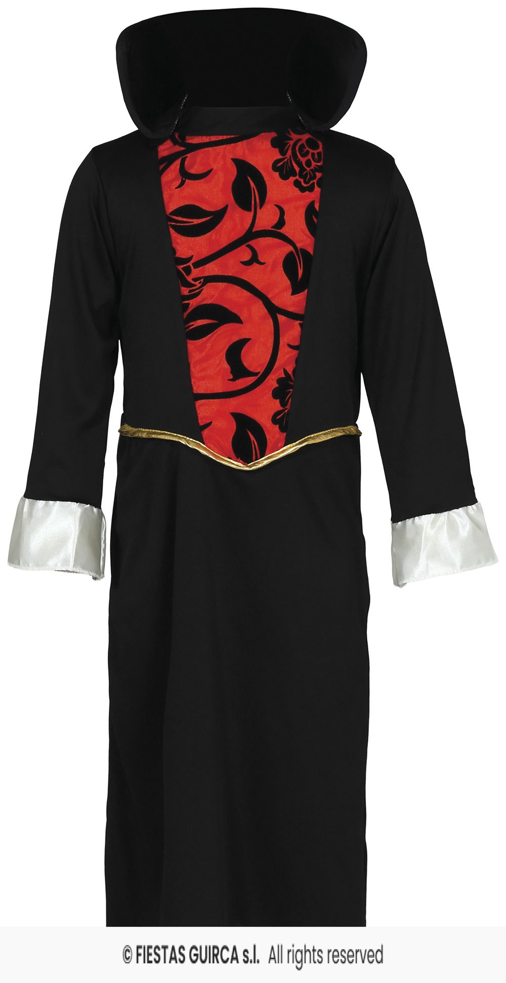 Costume Neonata Vampira Rosso e Nero