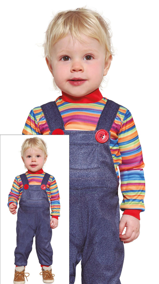 Costume Baby Bad Doll con Camiseta e Mono 1