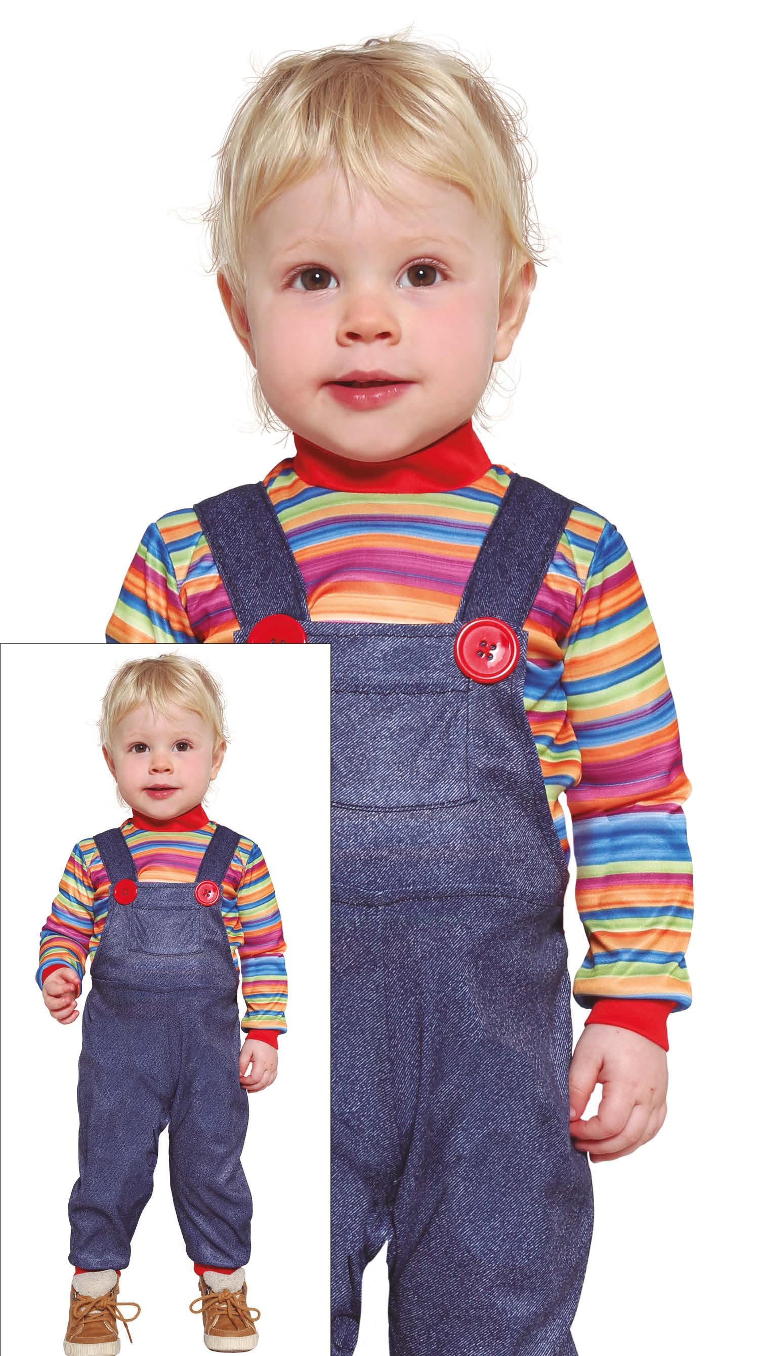 Costume Baby Bad Doll con Camiseta e Mono 1