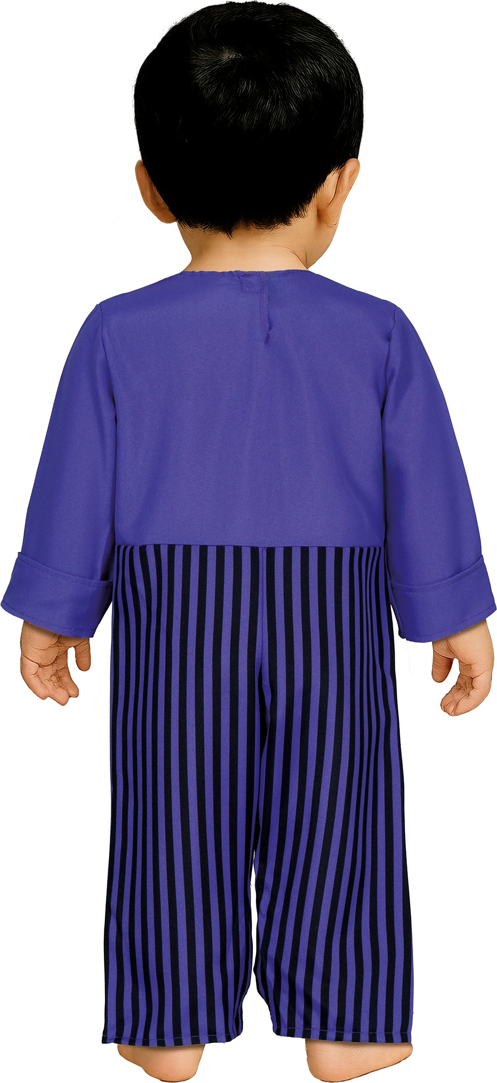 Costume Buffone Pazzo in Poliester 4