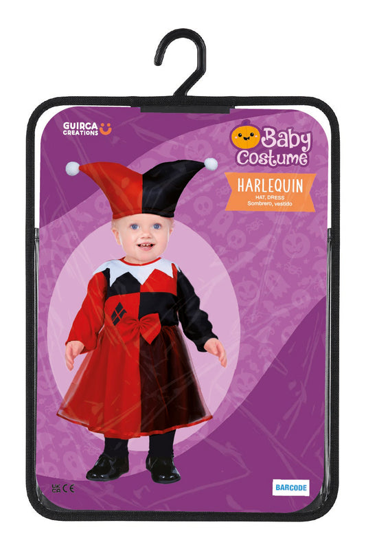 Costume Arlecchino con Sombrero e Vestito 4