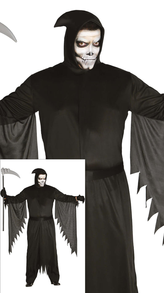 Costume Assassino con Capucha, Cinturone e Tunica 1