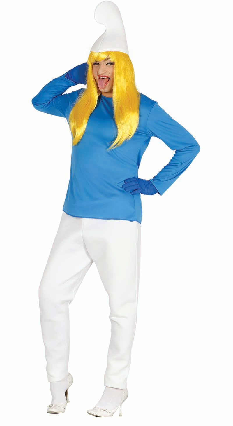 Costume Nano blu con Camiseta, Gorro e Pantalon 5