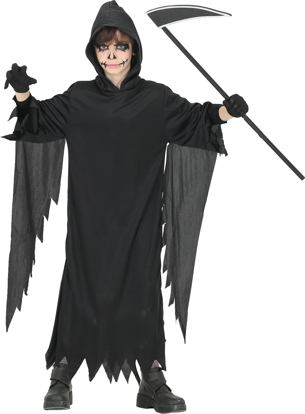 Costume Assassino con Capucha e Tunica 5